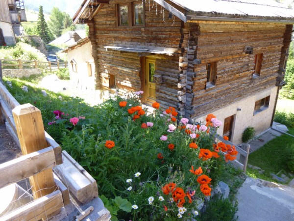 vue du chalet de la rue